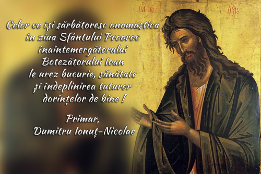 Urare Sf.Ioan Urare Sf.Ioan